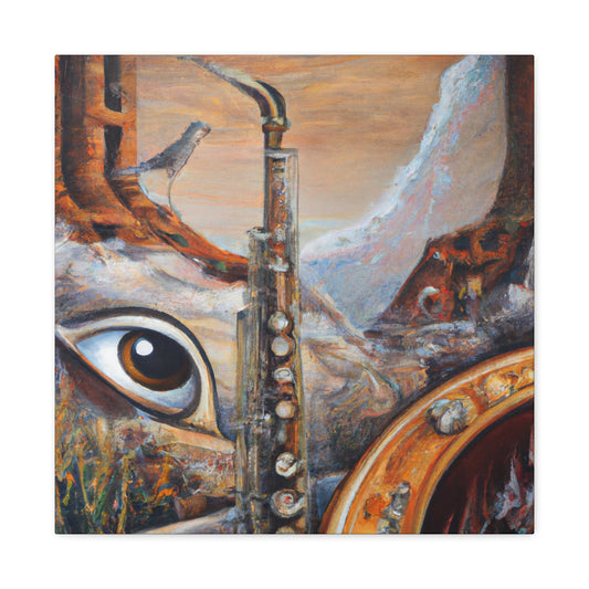 Flute of Abstraction - Canvas