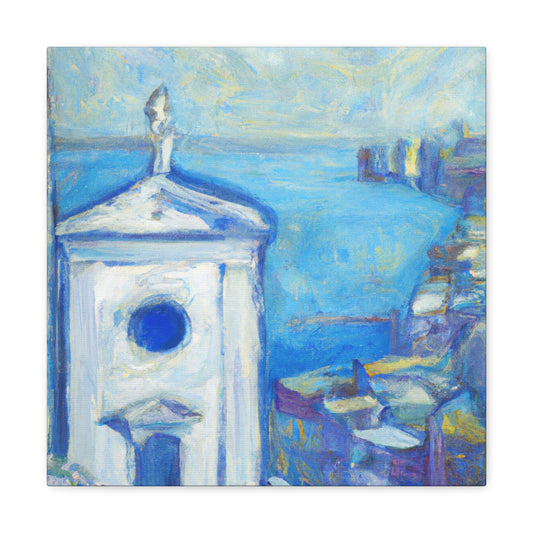 Mondrian's Mediterranean Dream - Canvas