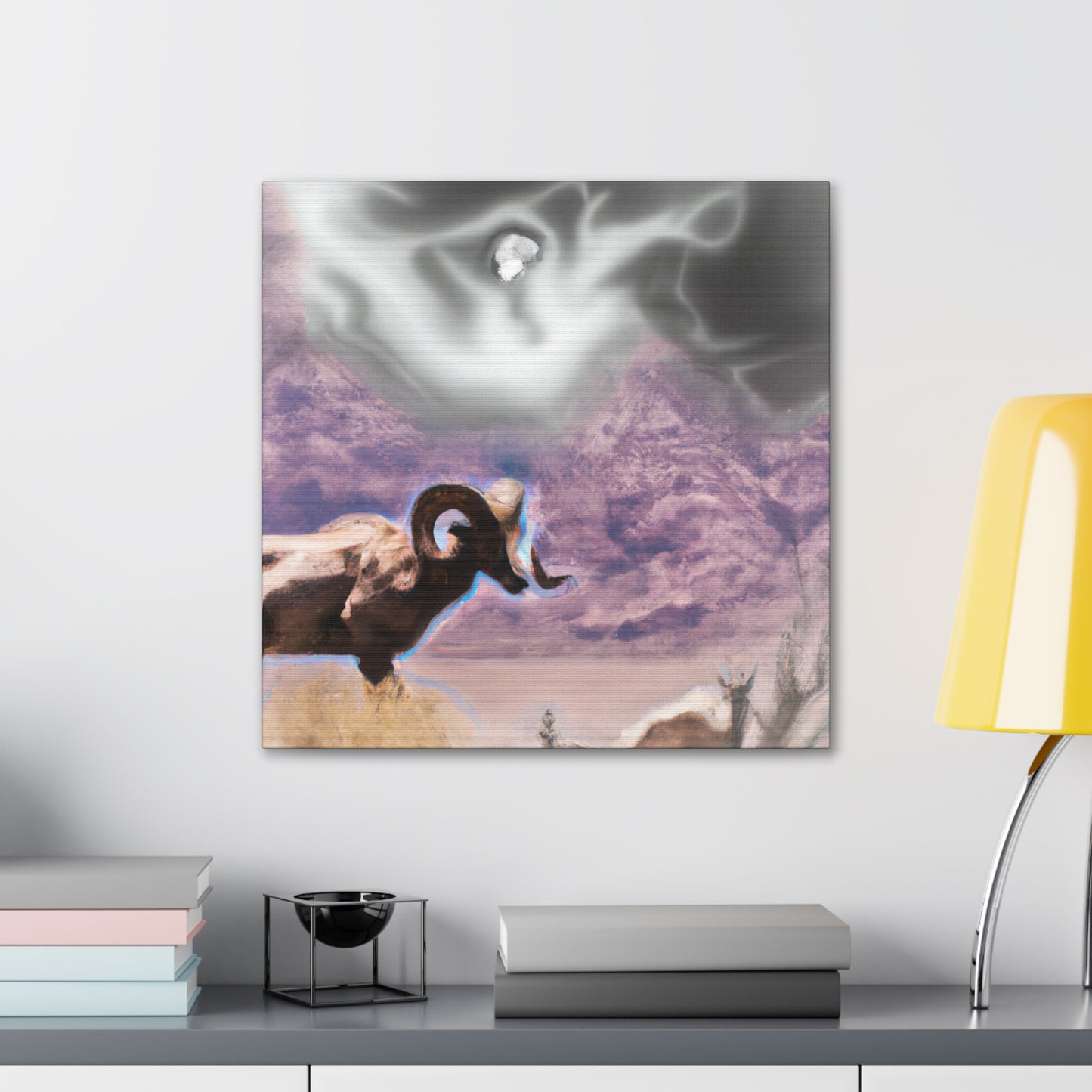 Bighorn Dreamscape Scene - Canvas