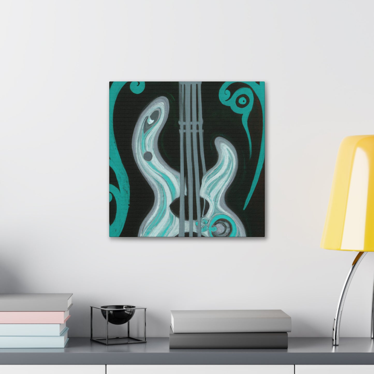 "Bass Guitar Symphony" - Canvas