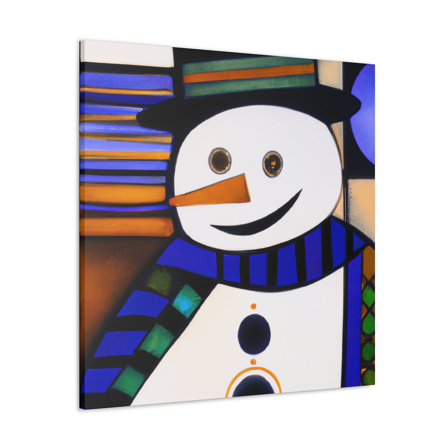 "Frosty Deco Frosting" - Canvas