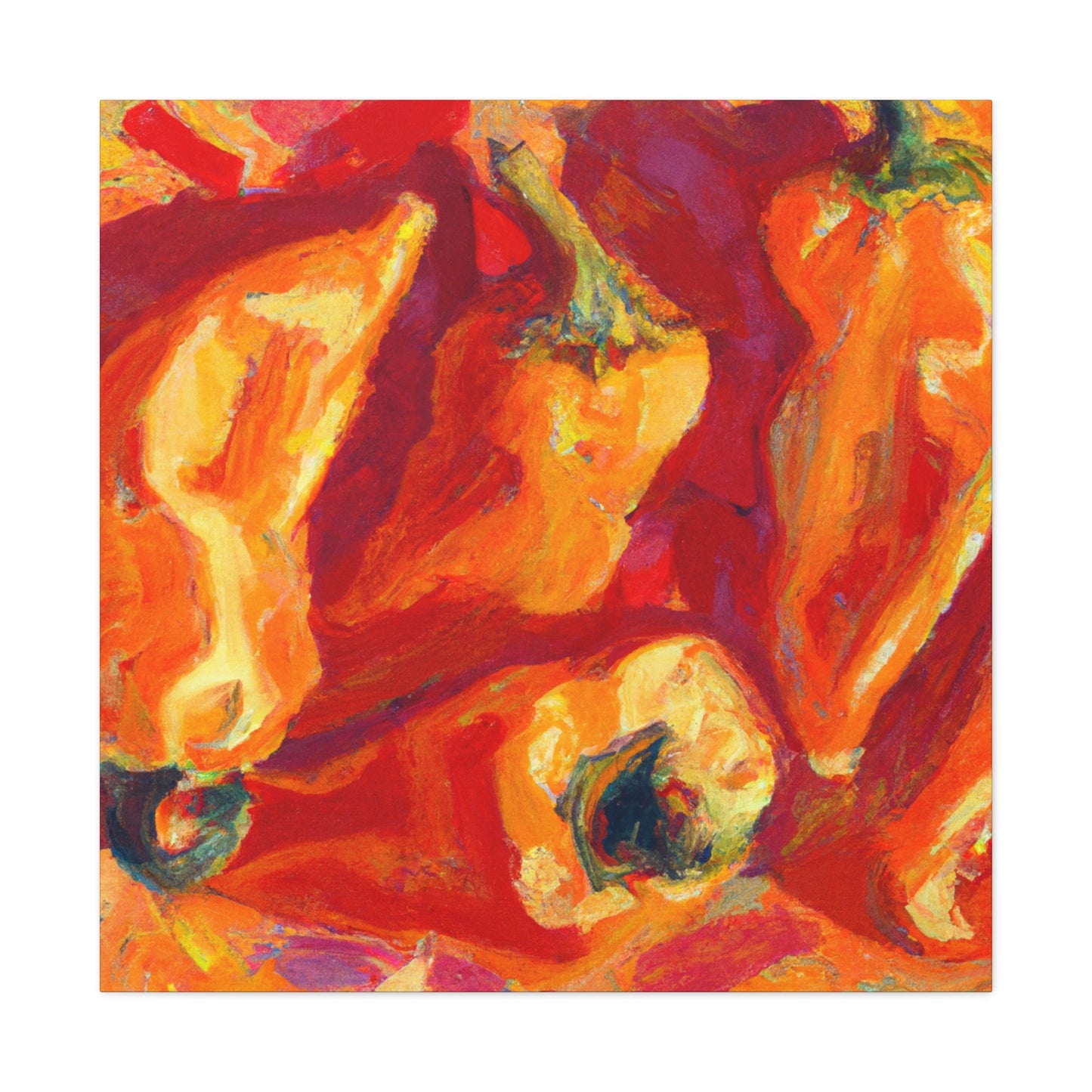 "Peppers in Neoclassicism" - Canvas