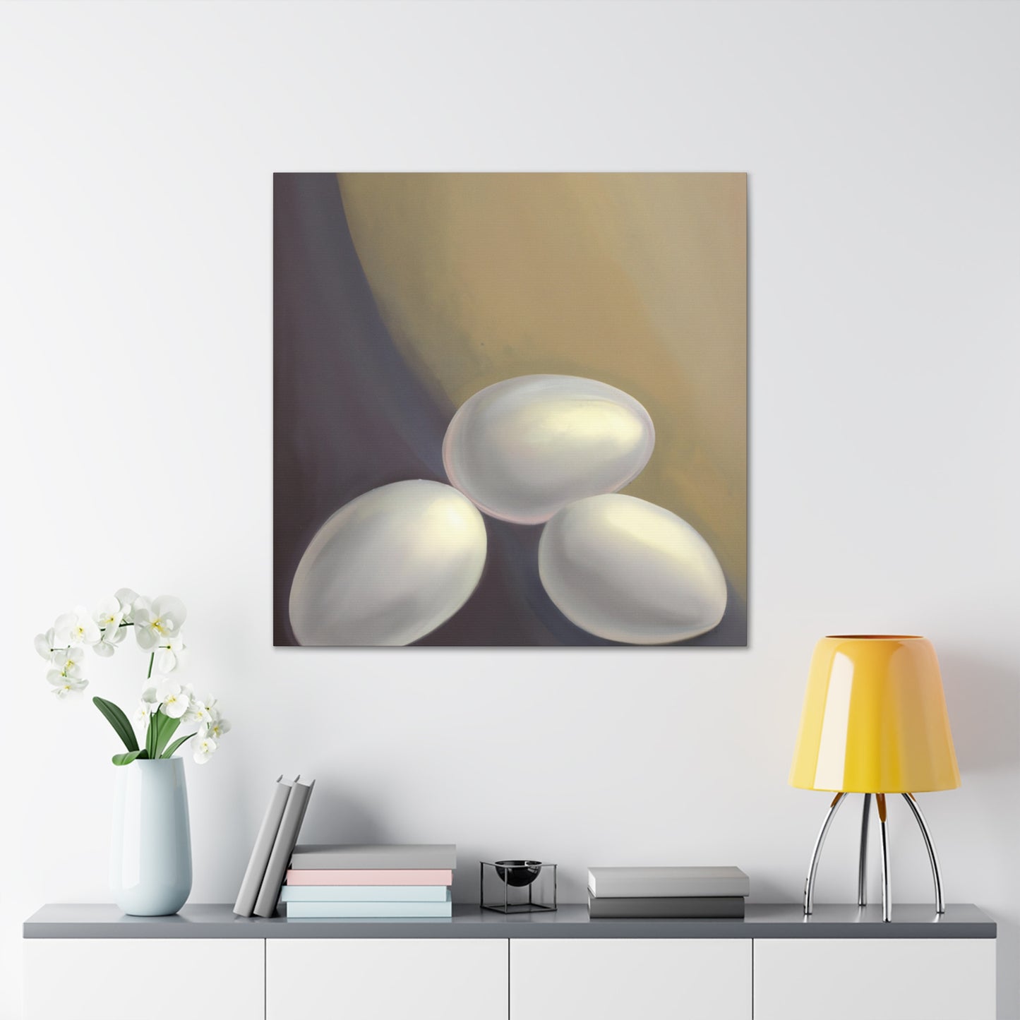 "Eggs in Flight' - Canvas