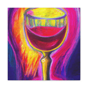 Still Life of Wine - Canvas