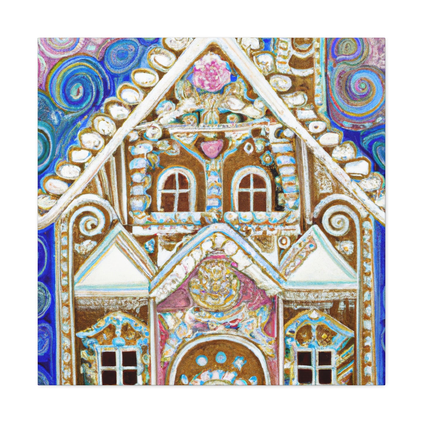 "Gingerbread House Ariadne" - Canvas