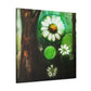 Daisy in Pristine Bloom - Canvas