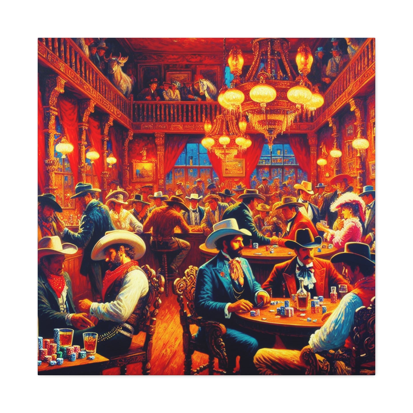 Wild West Disco Dreams - Canvas