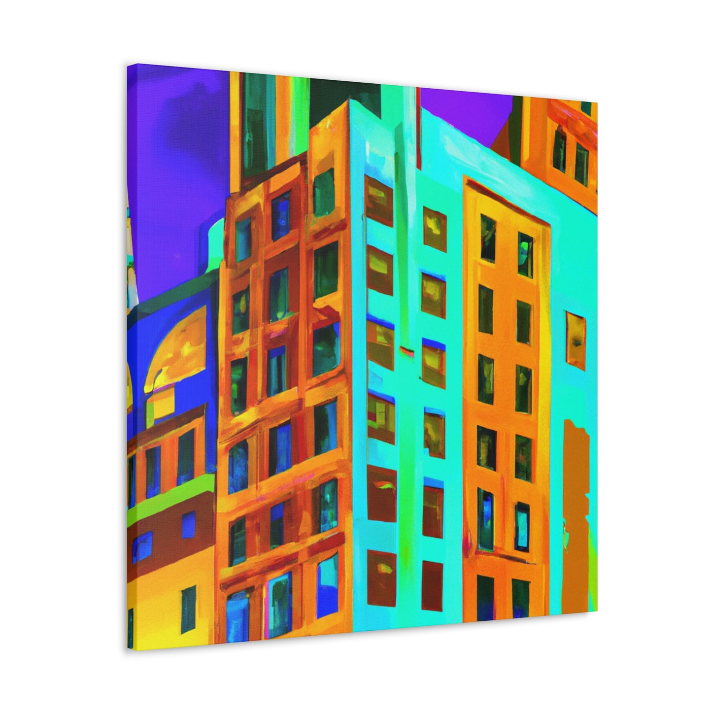 "Old Meets New Neoclassic" - Canvas