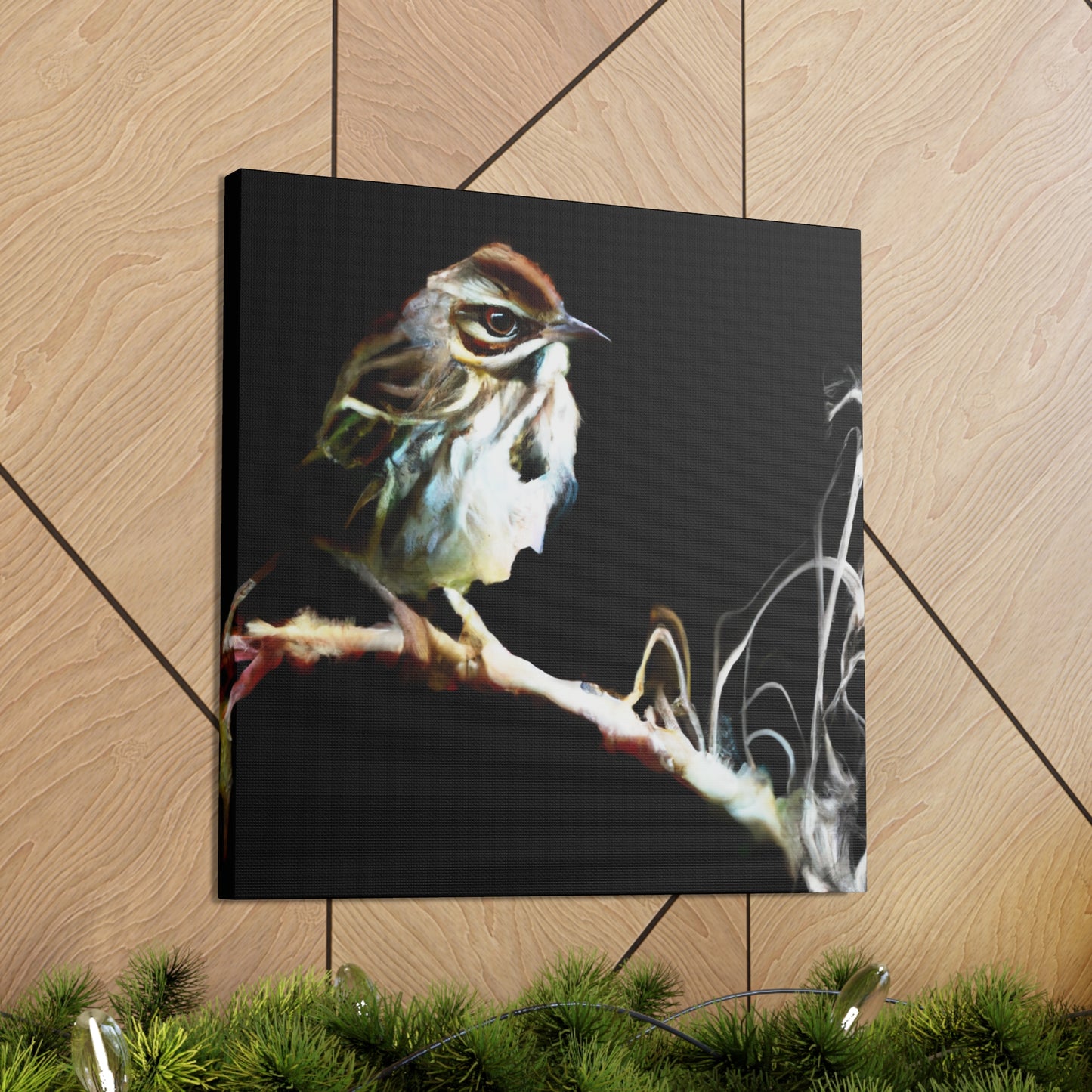 "Song Sparrow Serenade" - Canvas