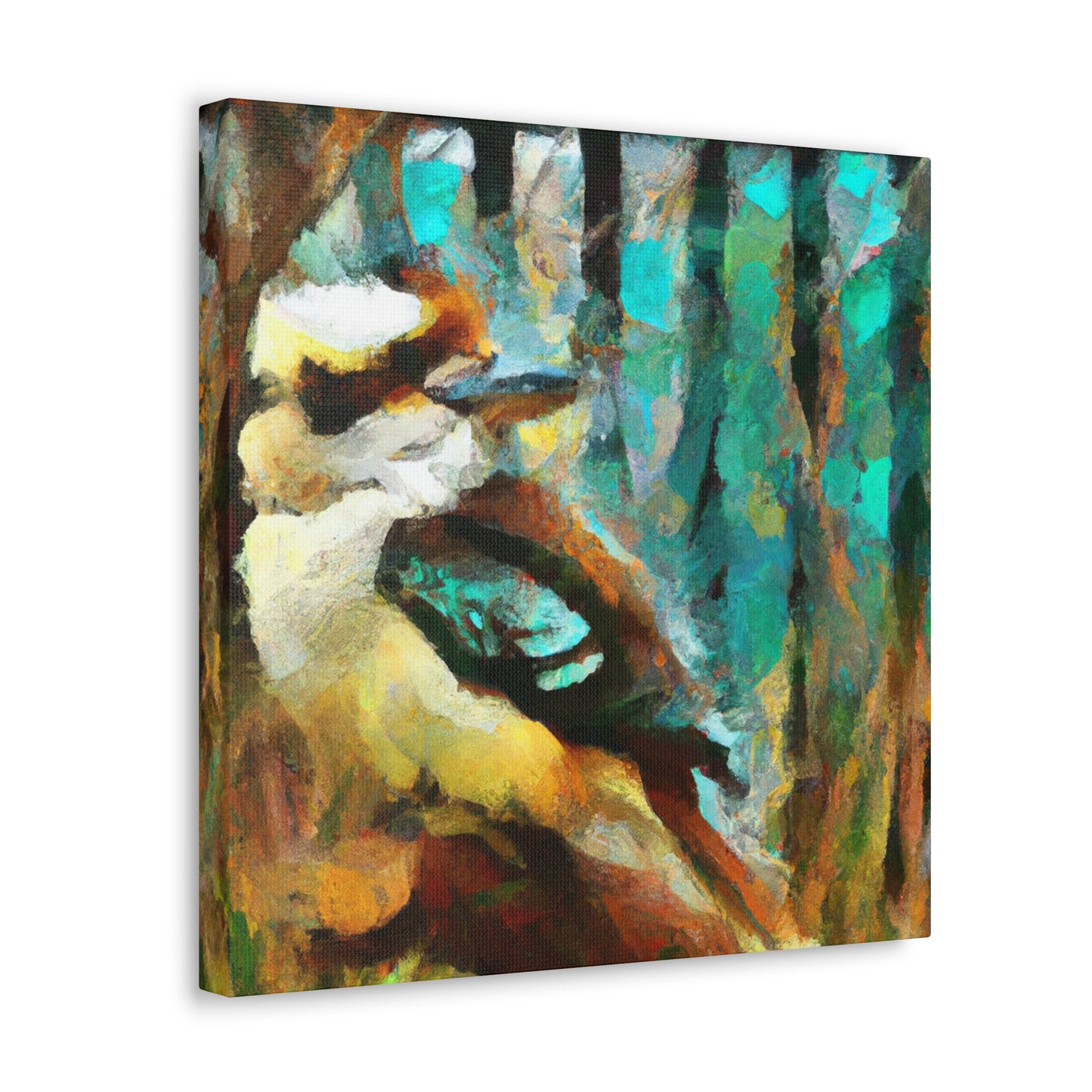 Kookaburra Folk Art - Canvas