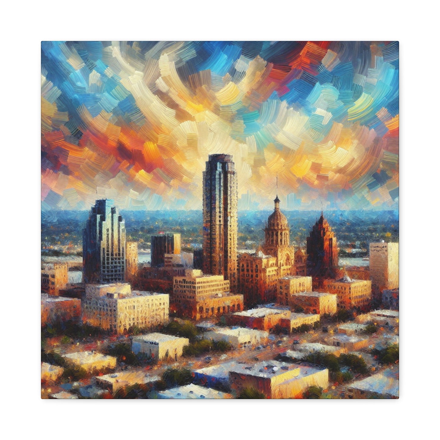 "San Antonio Serene Splendor" - Canvas