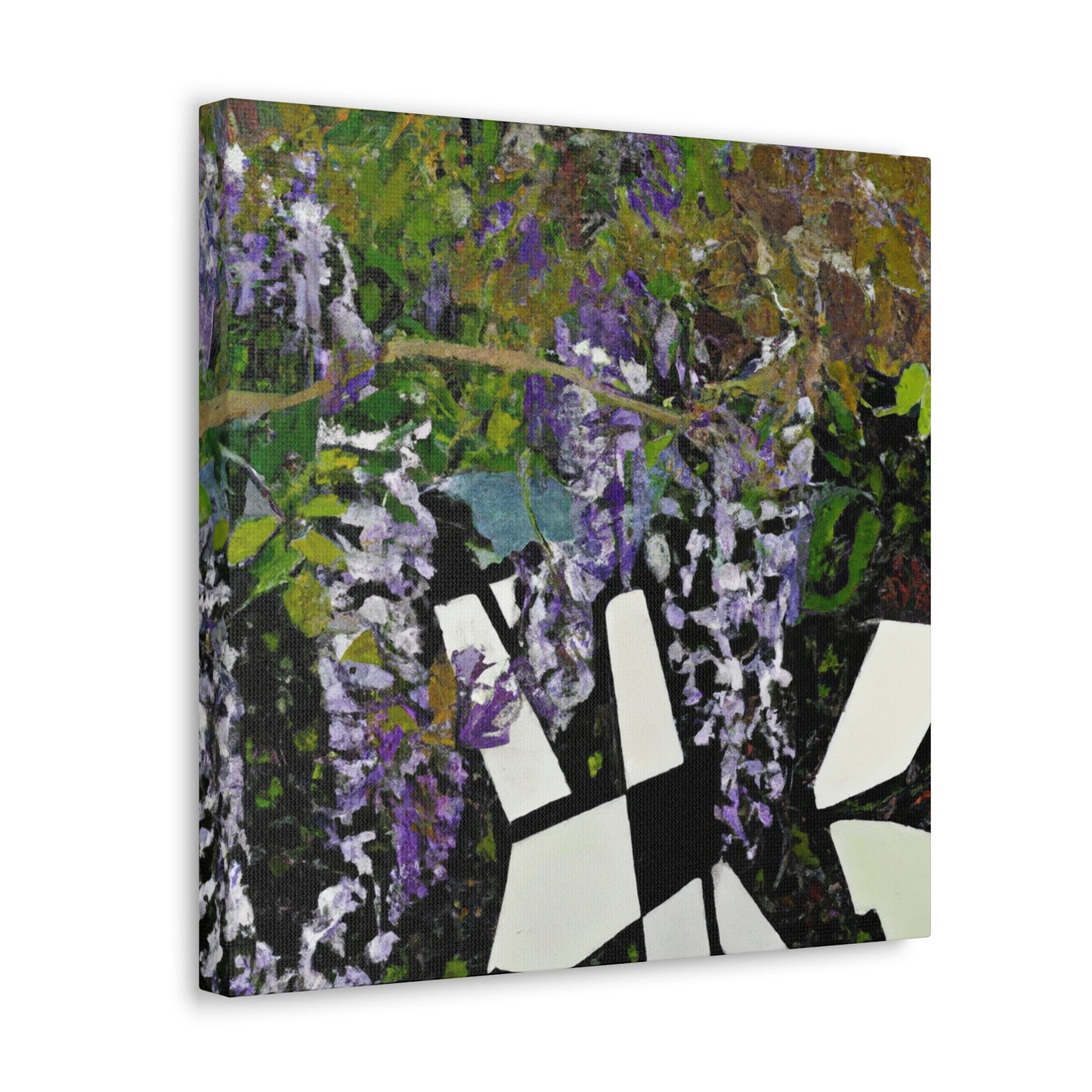 "Wisteria in Bloom" - Canvas