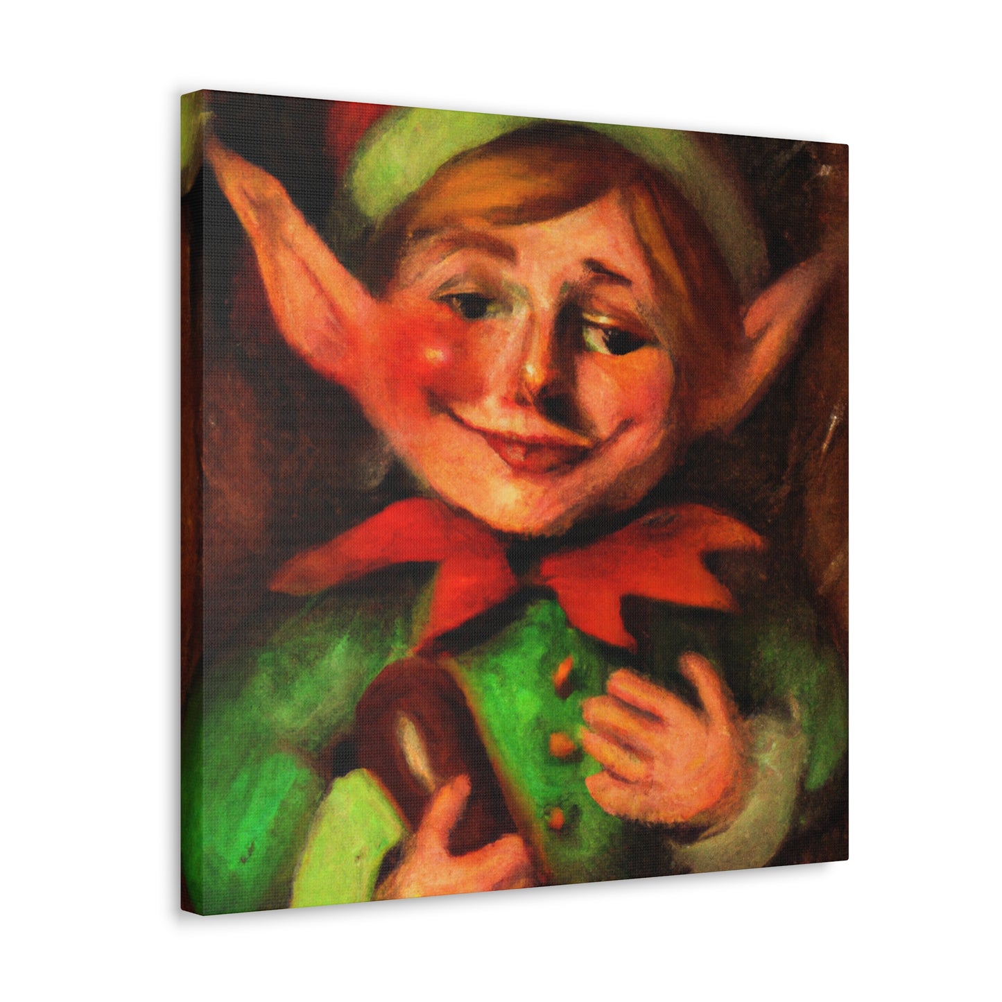 "Elf in Classical Clothing" - Canvas