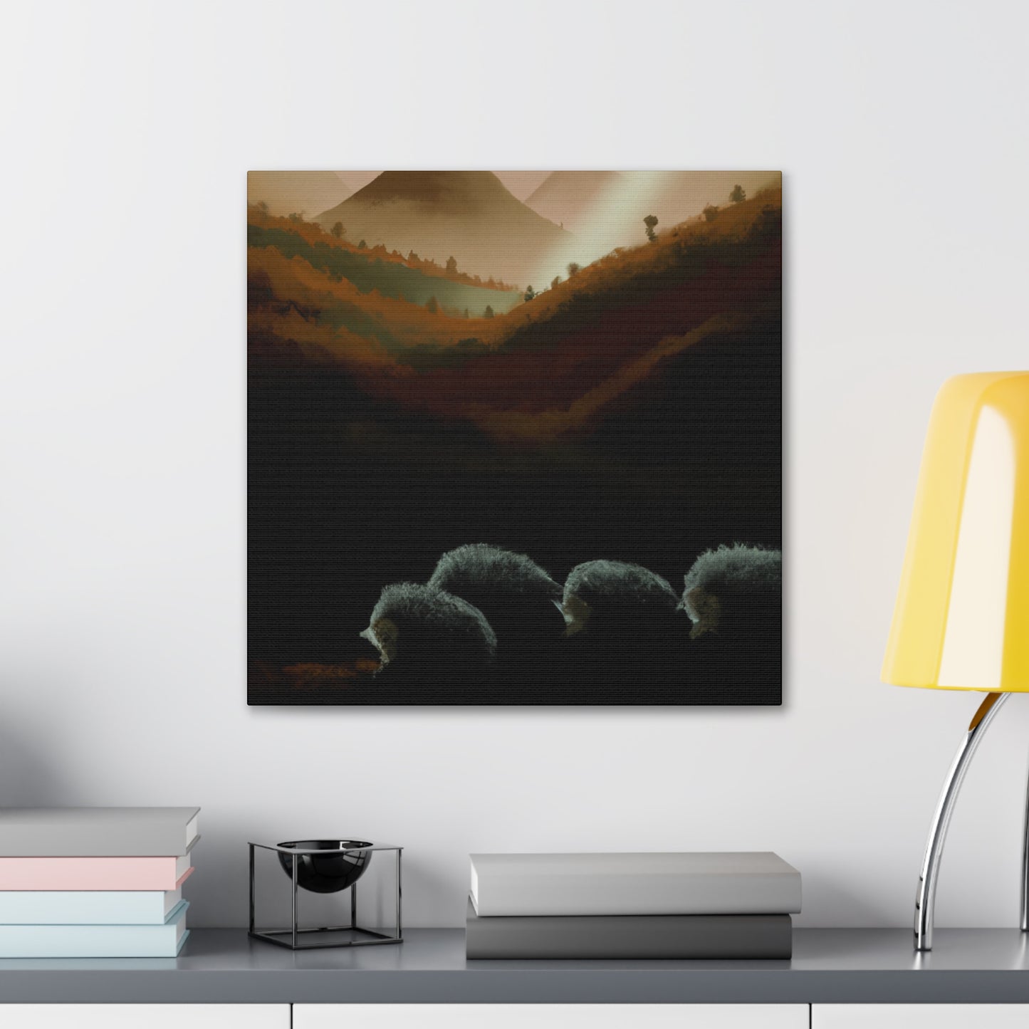 "Astonishing Hedgehog Dream" - Canvas