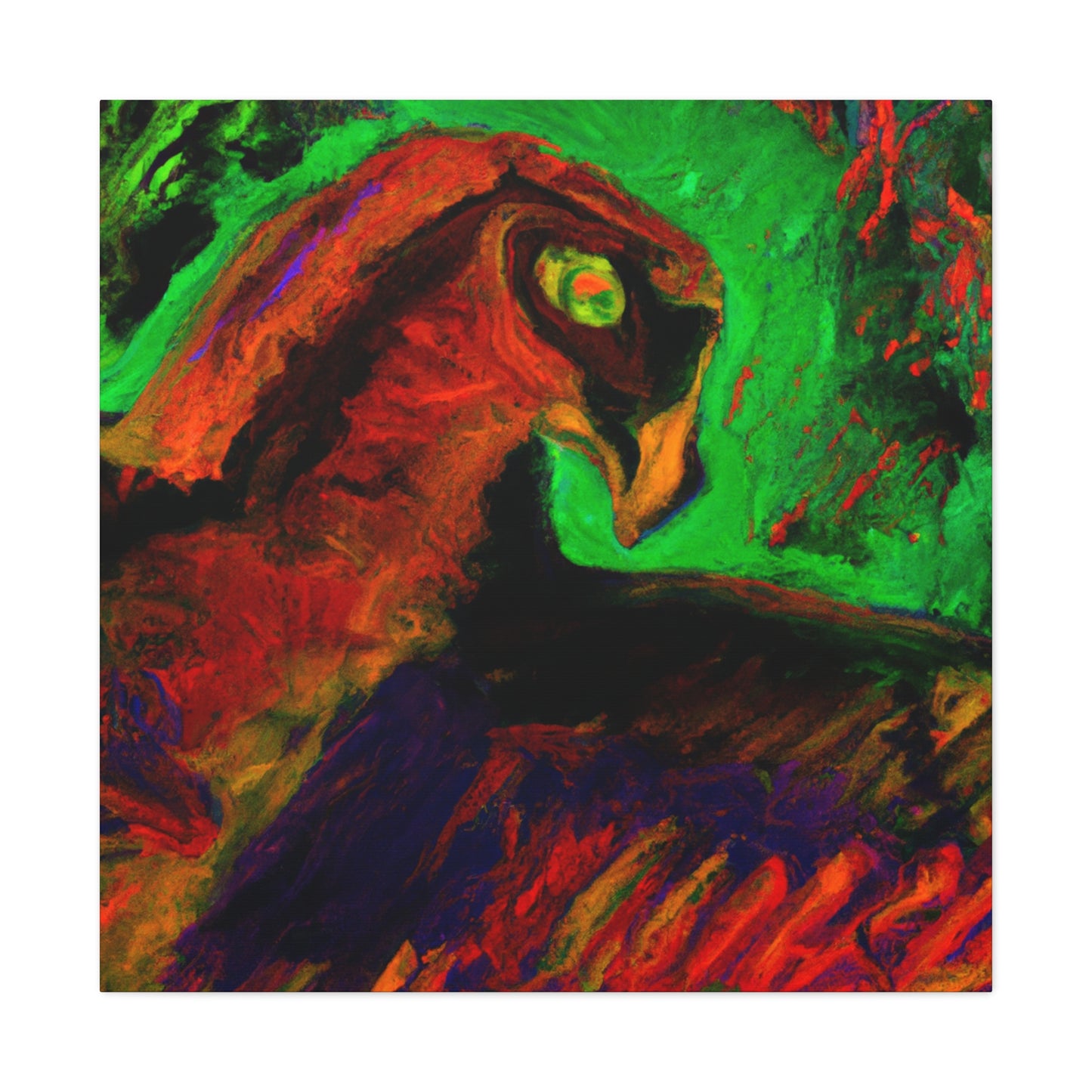 "Vultures Over Aperture" - Canvas