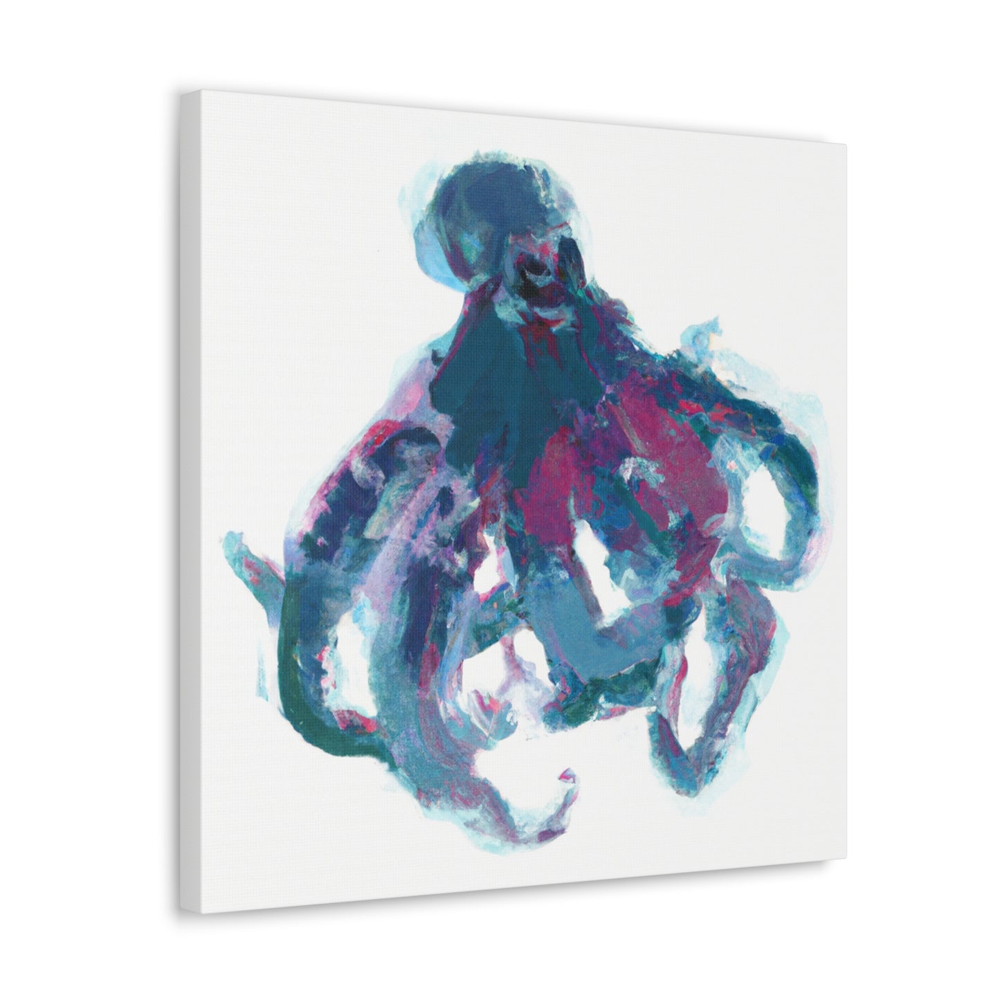 Octopus Abstract Expression - Canvas