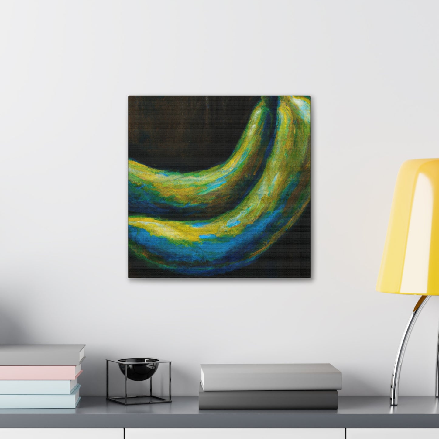 "Banana Slices Dreaming" - Canvas