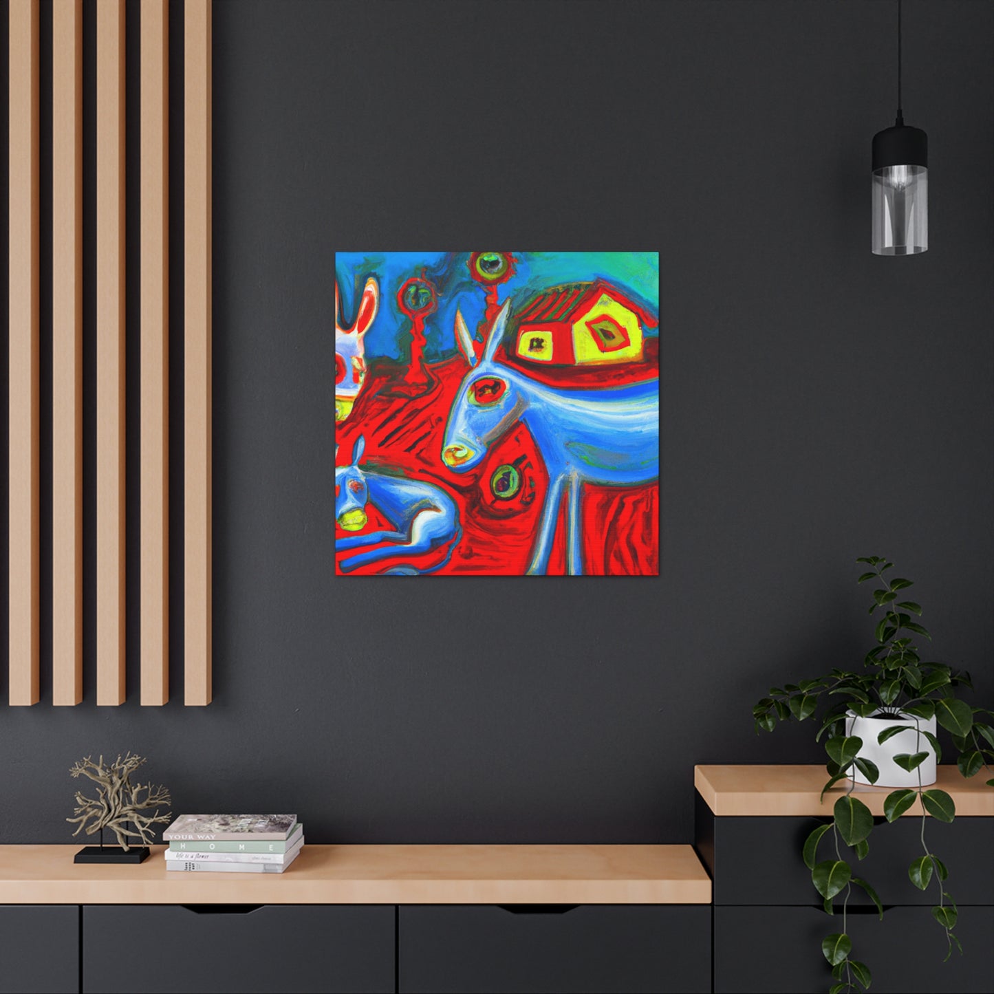 Mule in Dreamland - Canvas