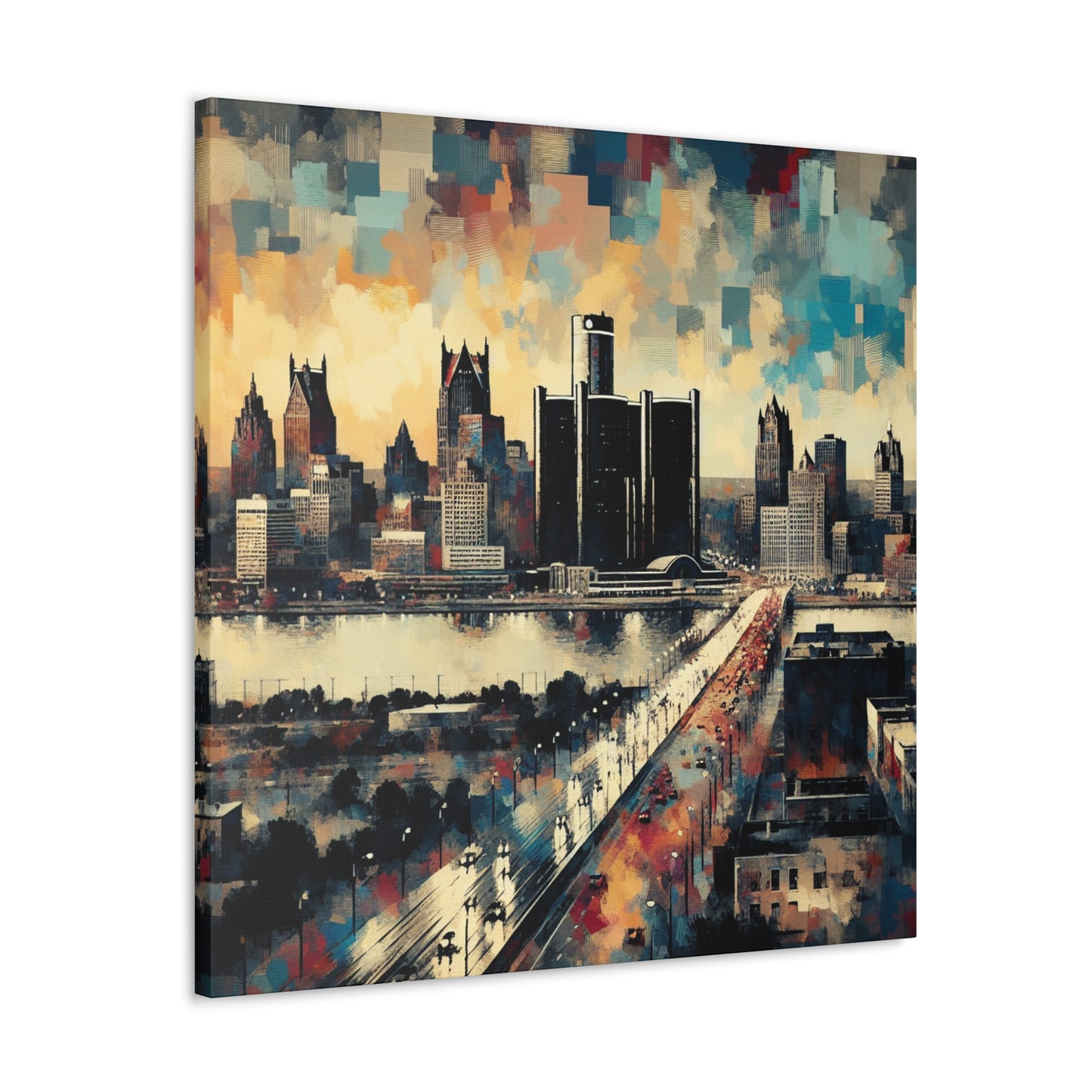 "Daring Detroit Dreams" - Canvas