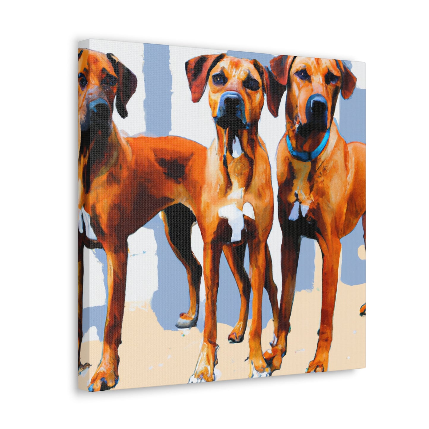 Rhodesian Ridgeback Reflection - Canvas