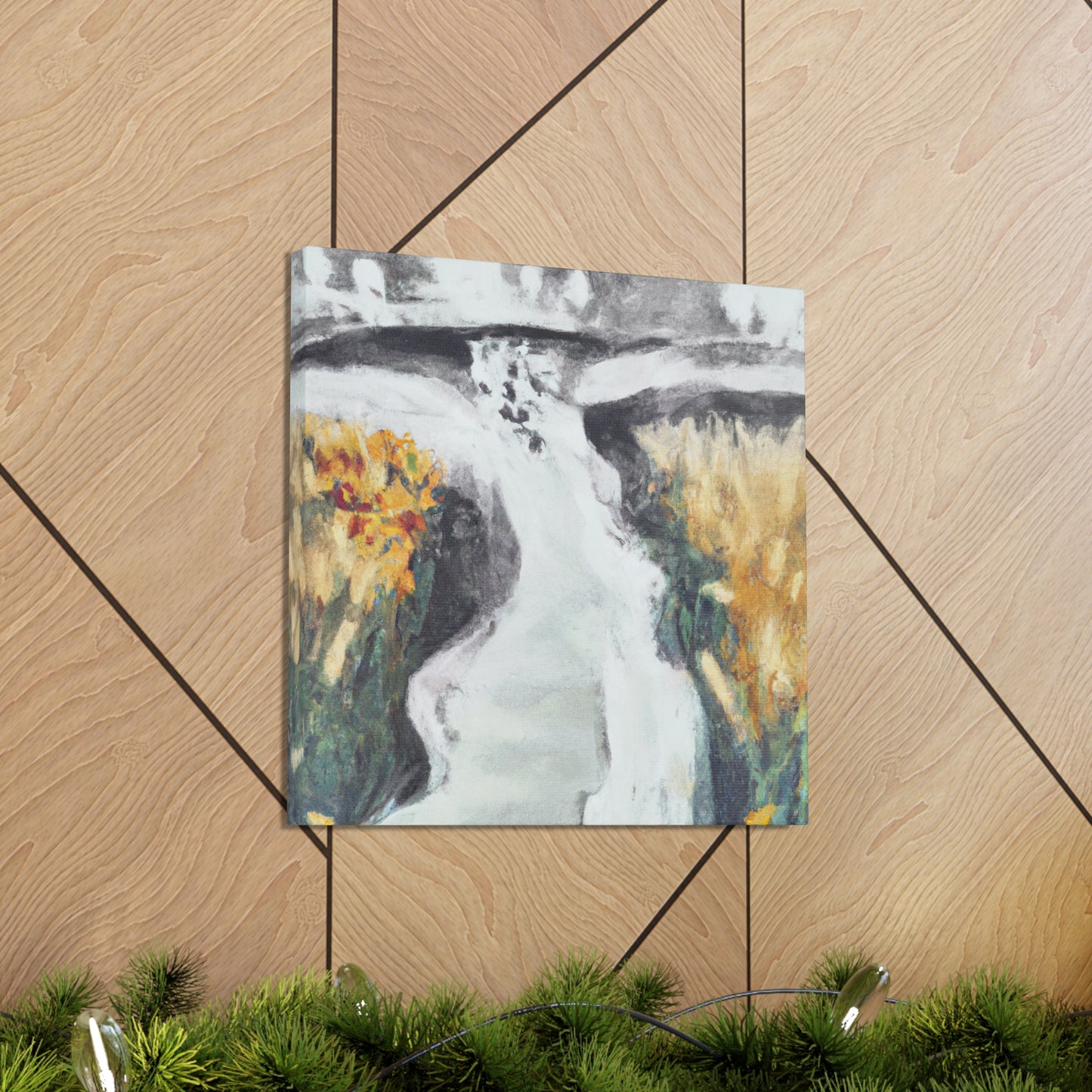 "Wheat Field Reflections" - Canvas