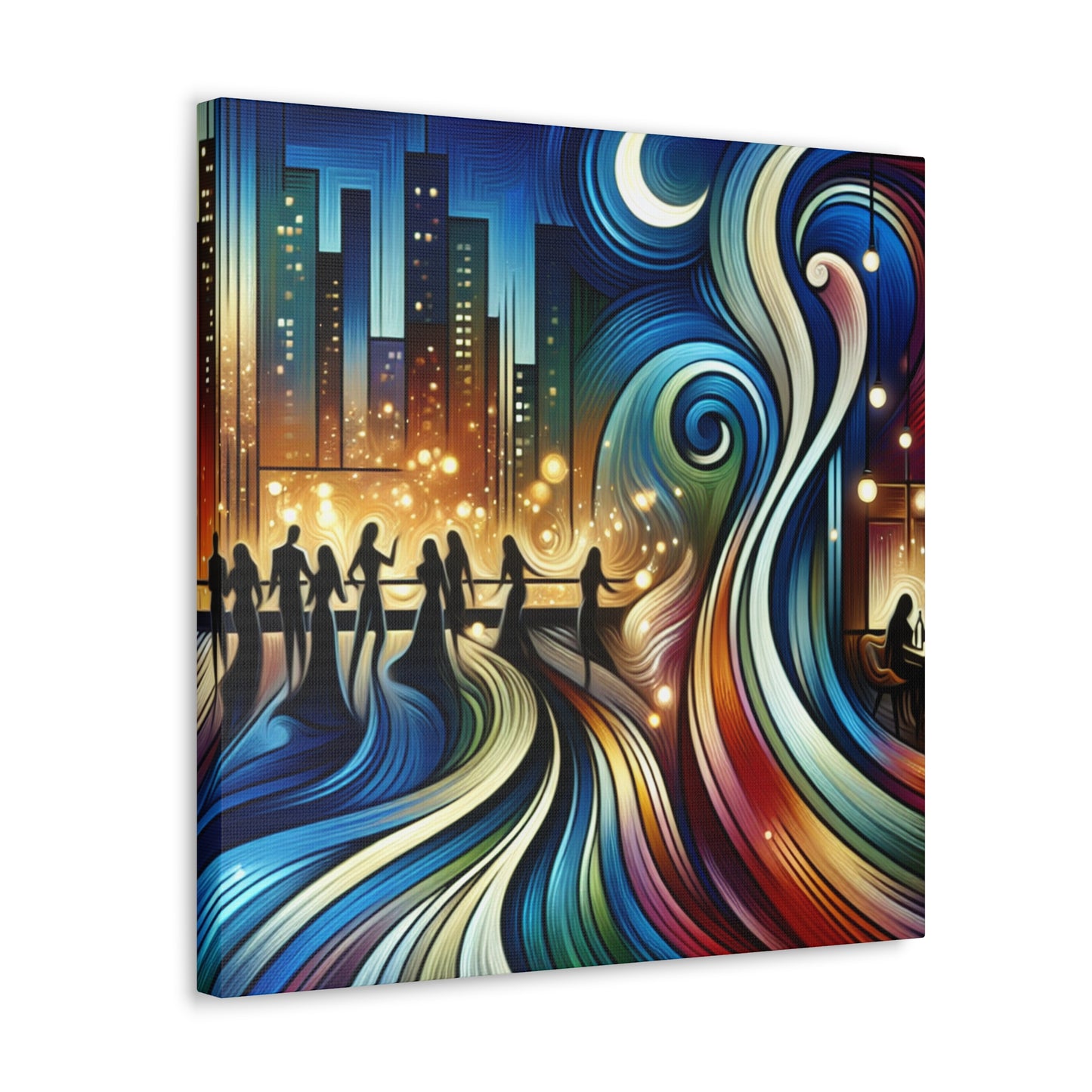 "Skyward Celebration Spectacle" - Canvas