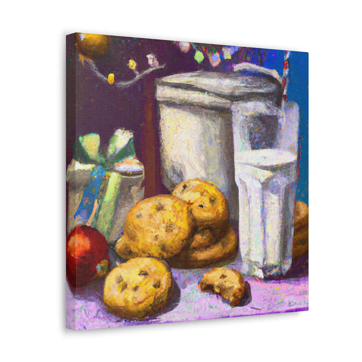 Milk and Cookies Feast - Canvas