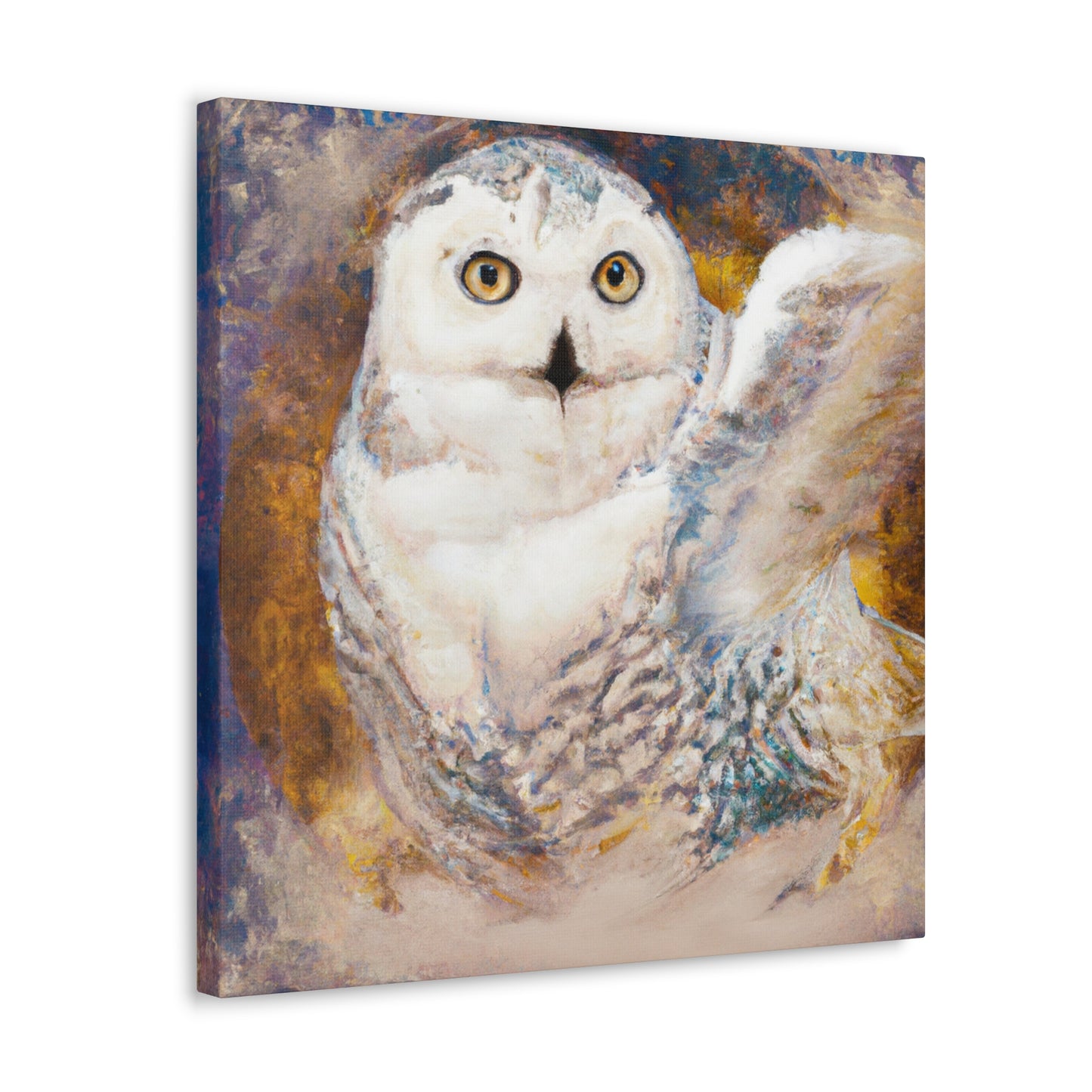 Snowy Owl Serenity - Canvas