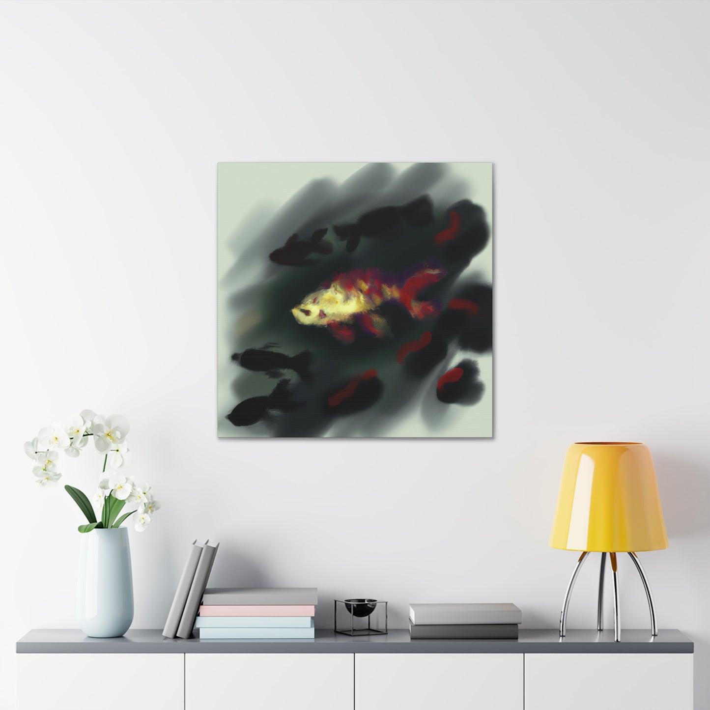 Guppy's Expressionistic Dream - Canvas