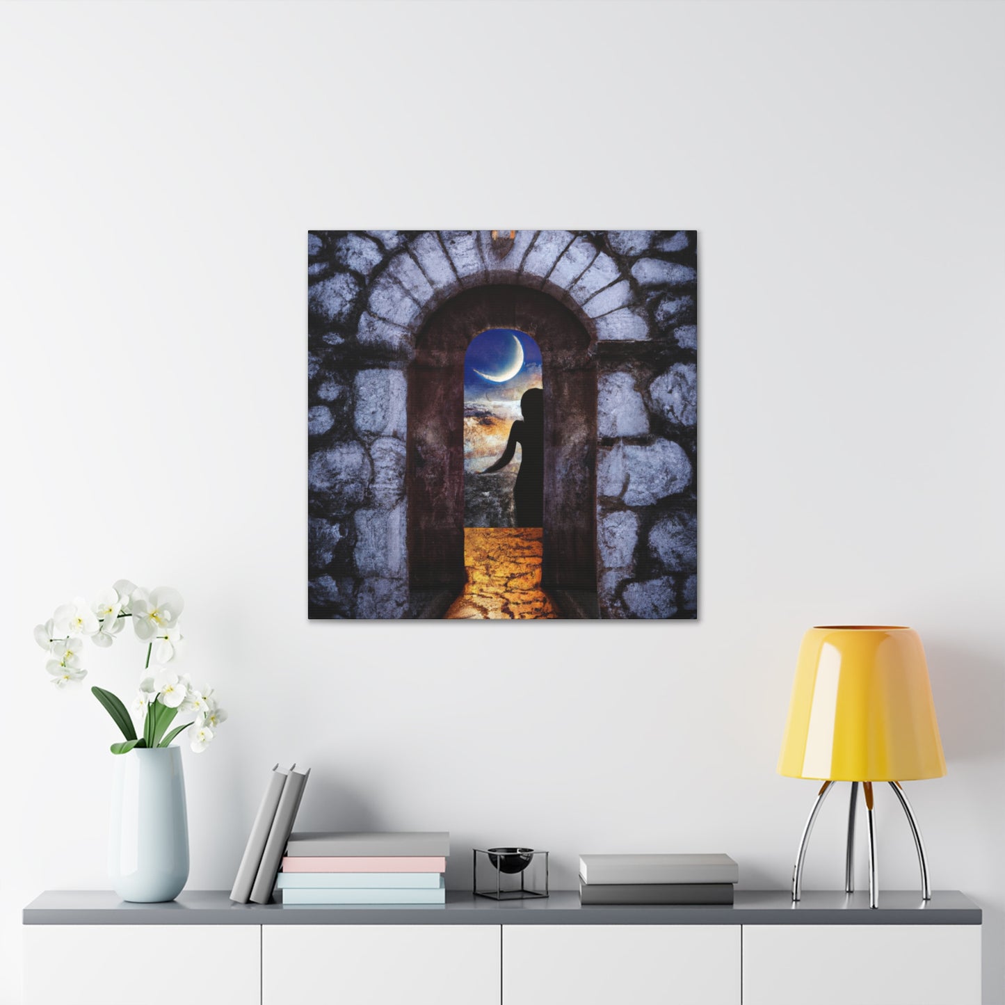 Enchanted Dreamscape Scene - Canvas