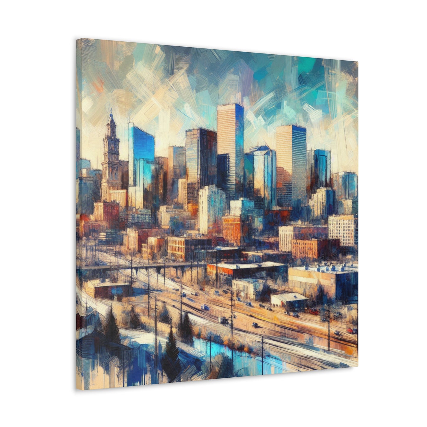 "Emerging Denver Dreamscape" - Canvas