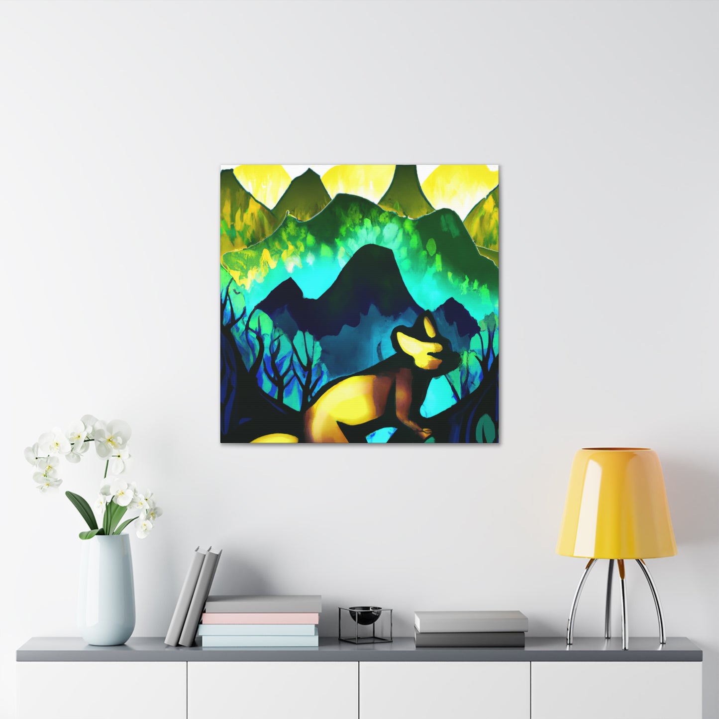 Marten Escape Freedom. - Canvas