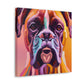 Champion Boxer Portrait - Canvas