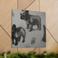 French Bulldog Majesty - Canvas