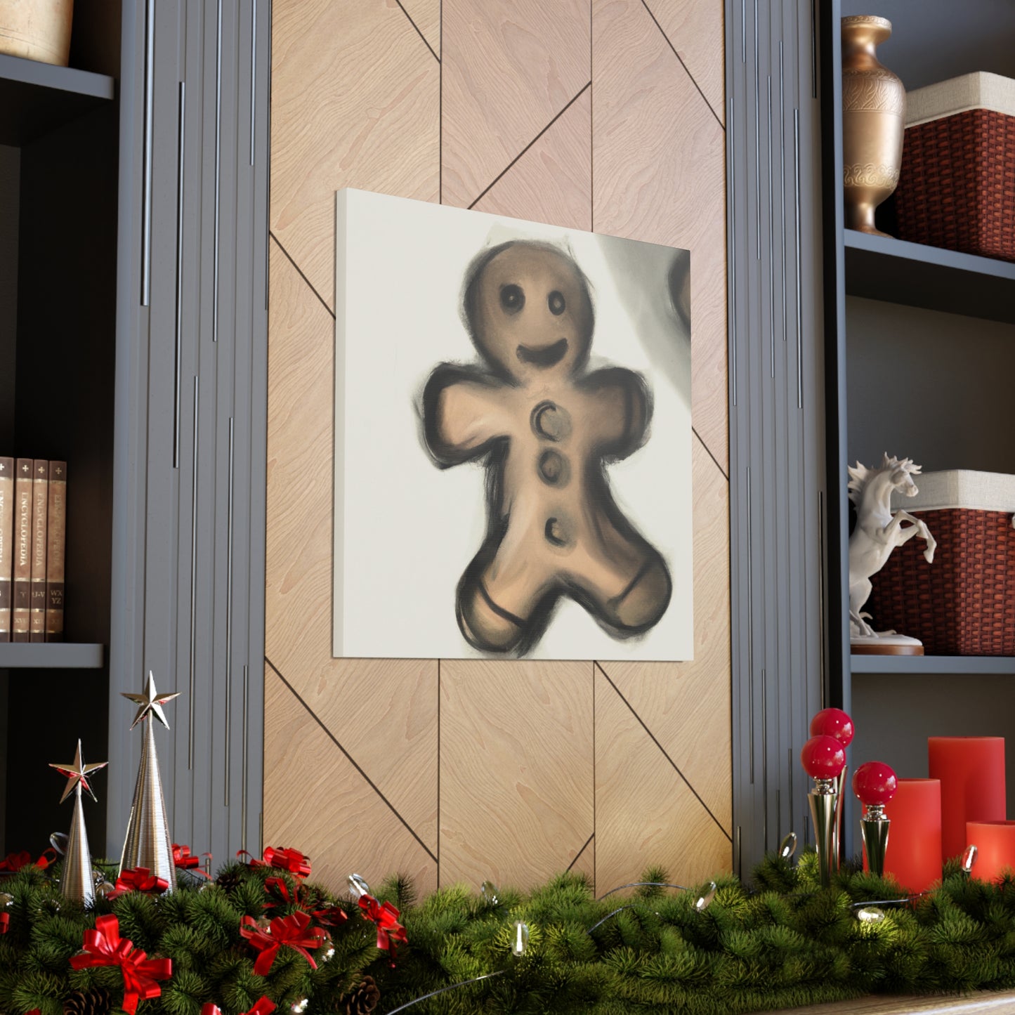 Gingerbread Man Symphony - Canvas