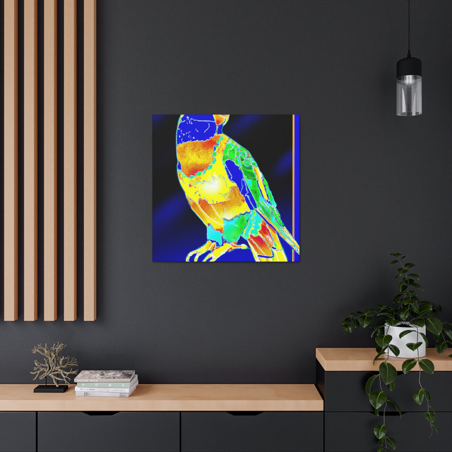 Rainbow Lorikeet Dreaming - Canvas