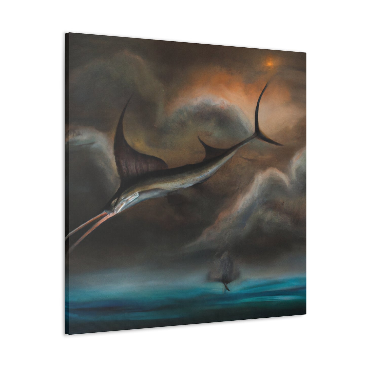 "Sailfish Surreal Dreaming" - Canvas