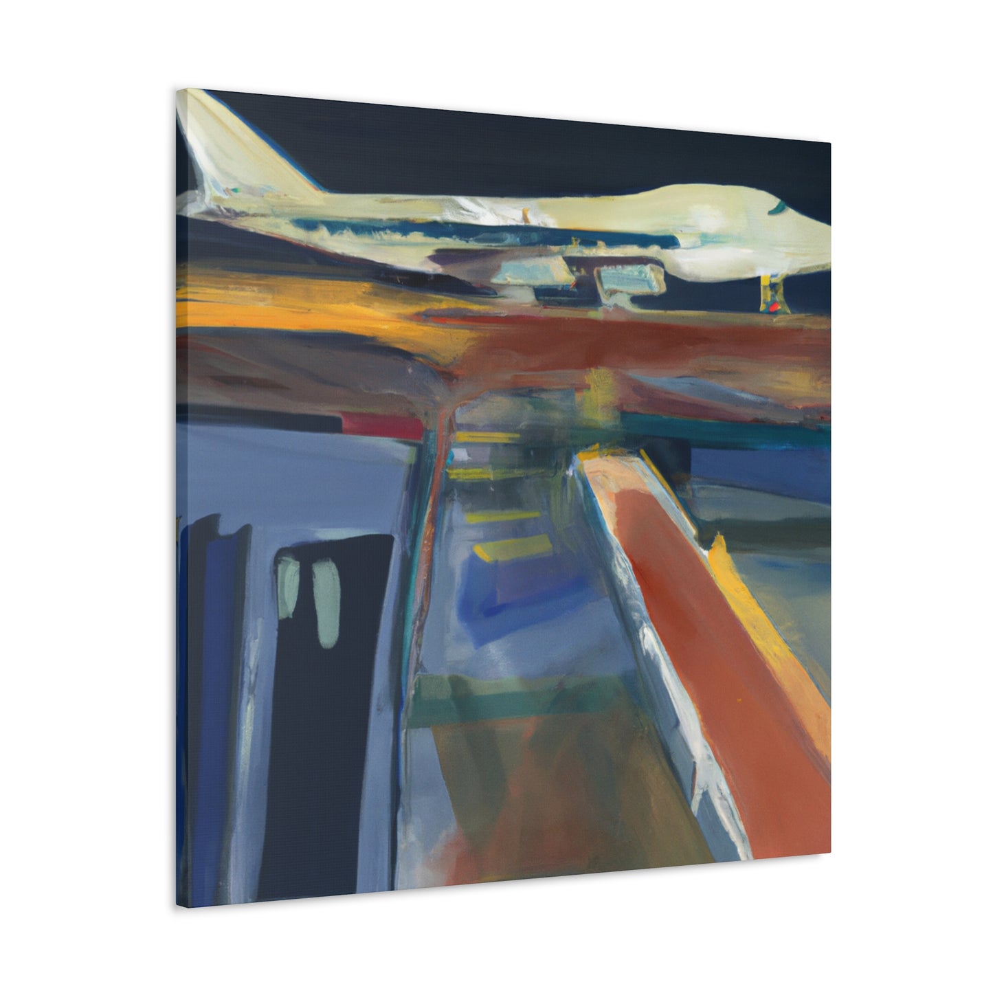 "Plane Into Flight" - Canvas