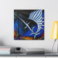 "Sailfish at Sunset" - Canvas