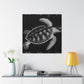 "Sea Turtle Reflection" - Canvas