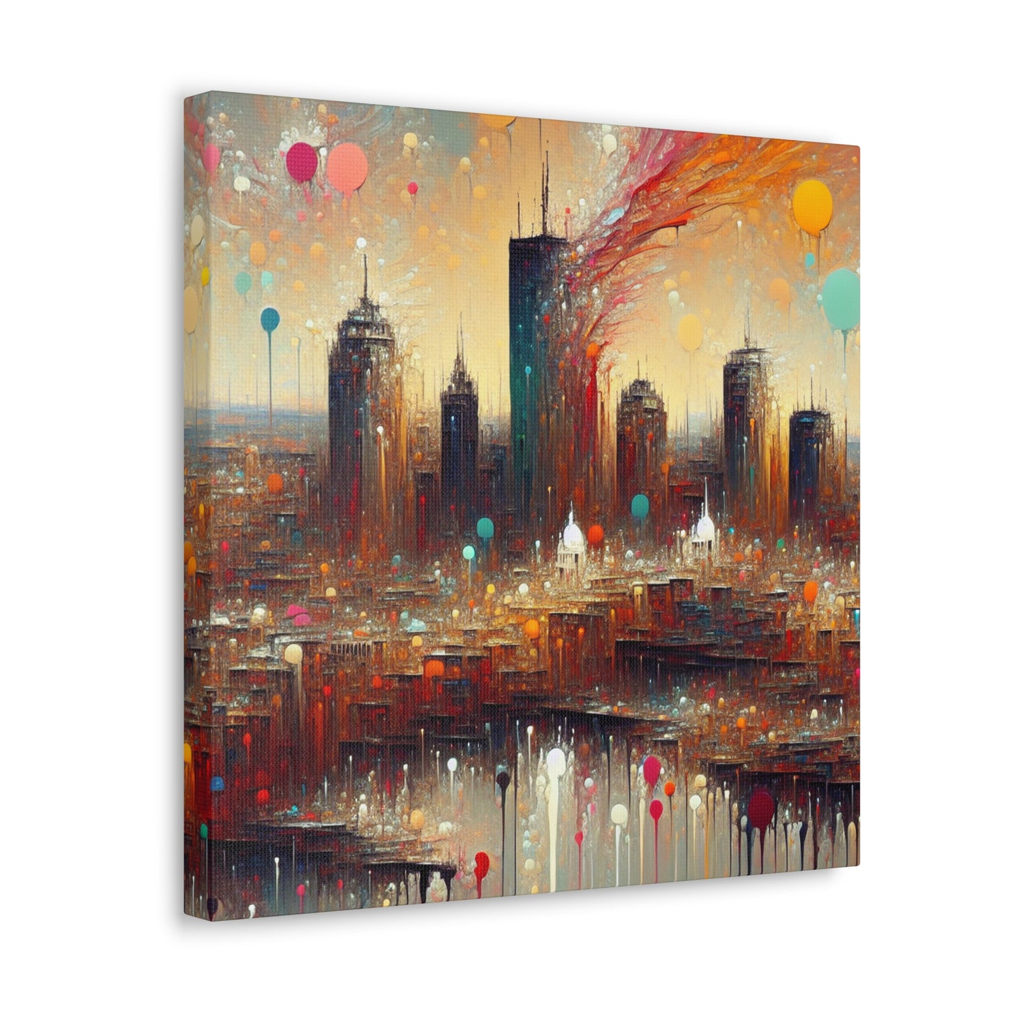 "Emerald City Sunrise" - Canvas