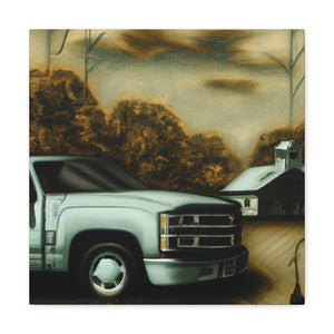 "Old Pickup Reminiscence" - Canvas