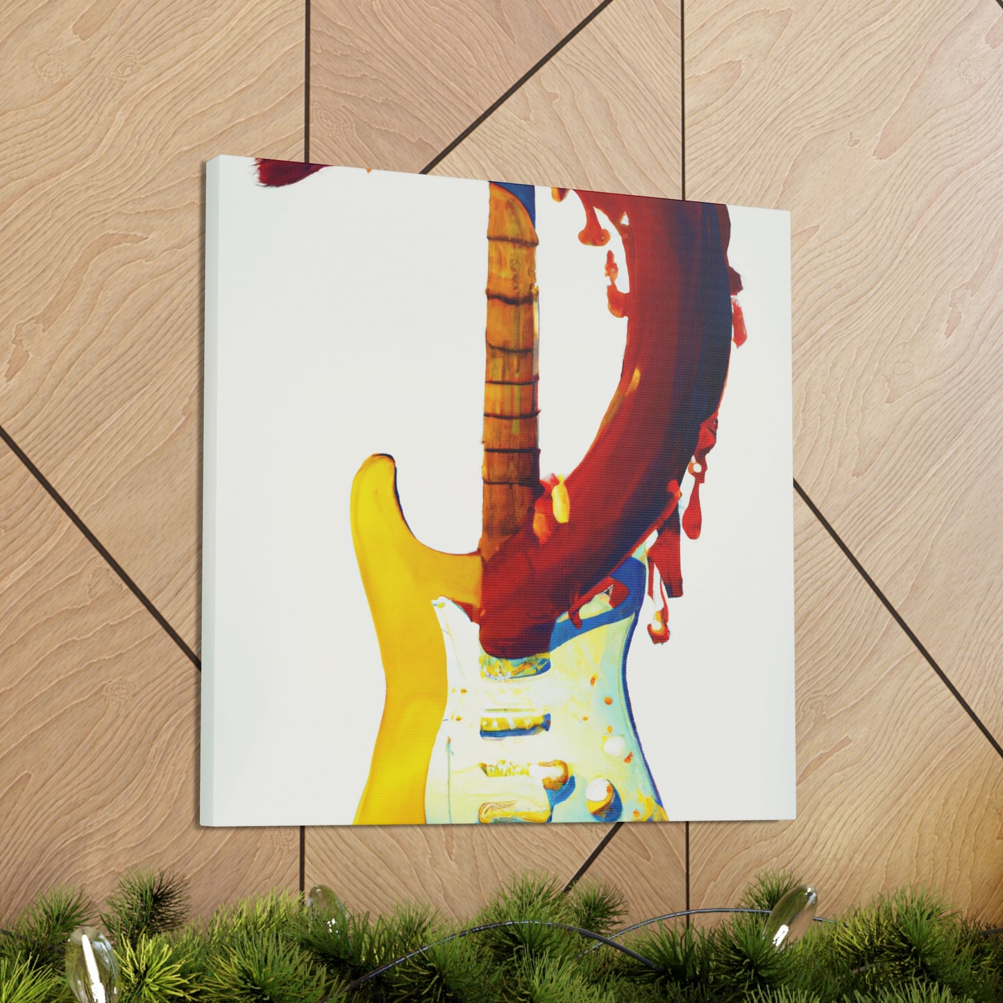 "Fender in Digital Art" - Canvas