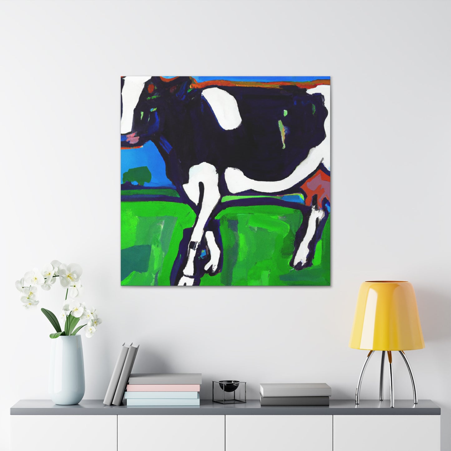 Milk Cow Mystique - Canvas