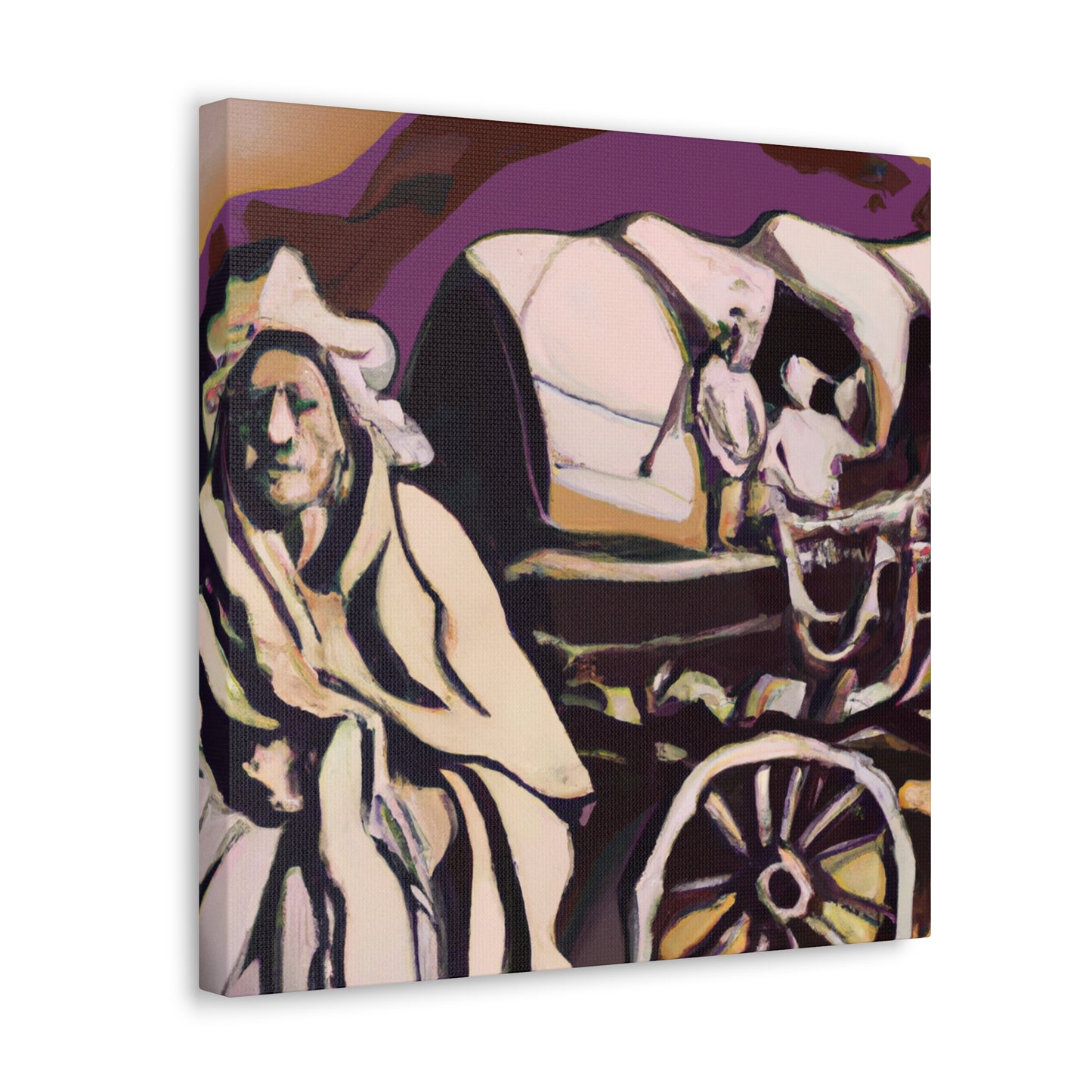 "Wagon of Wonders Art" - Canvas