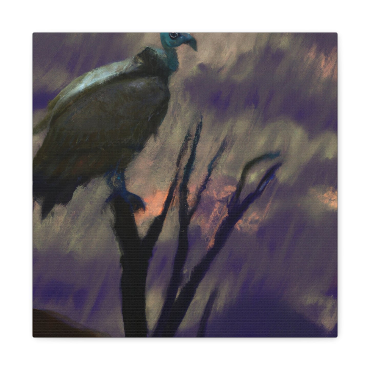 "Vultures in Mourning" - Canvas