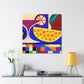 "Fruity Art Deco Bliss" - Canvas