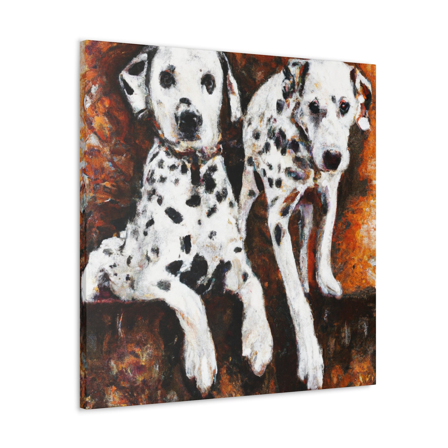 Dalmatian Dreamscape - Canvas