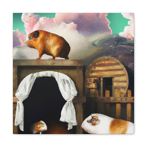 "Guinea Pig Dreamscape" - Canvas