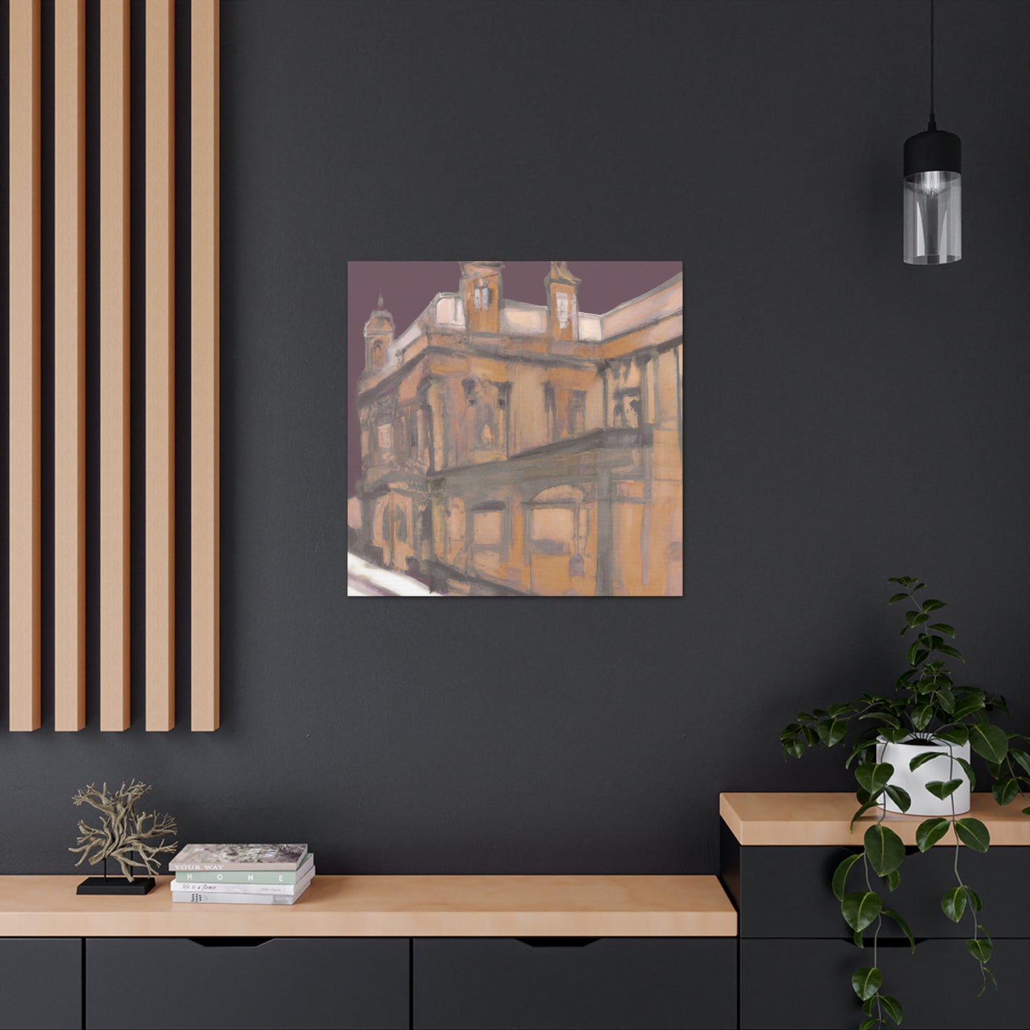 Victorian Minimalism Art - Canvas